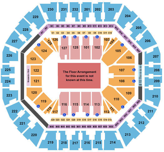 Oakland Arena Monster Jam Seating Chart